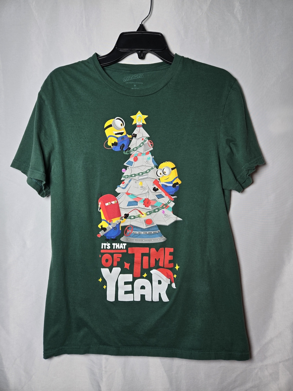 Green Holiday Minions Graphic Tee